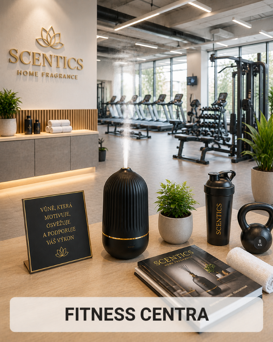 Vůně do fitness centra